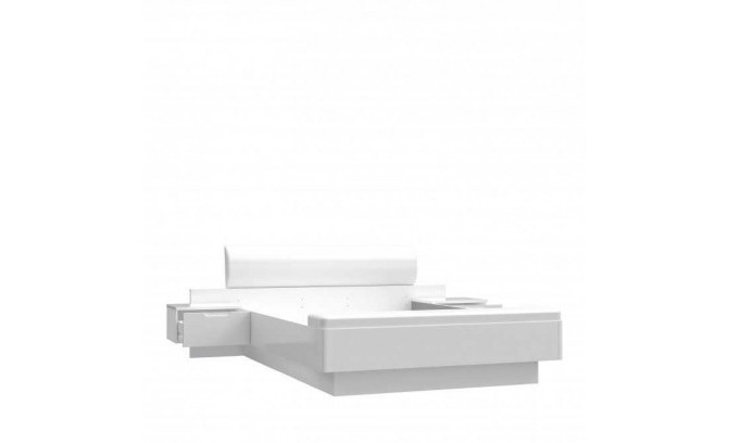Кровать с тумбочками STARLET WHITE FORTE STWL163